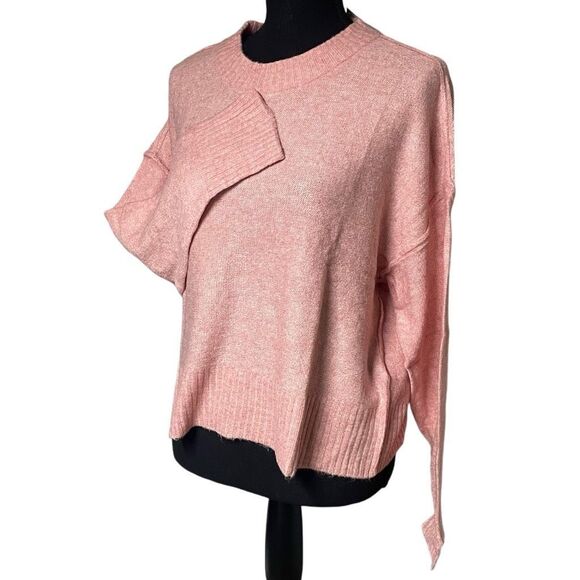 American Eagle Super Soft Peach Oversized Drop Shoulder Sweater - Picture 1 of 6